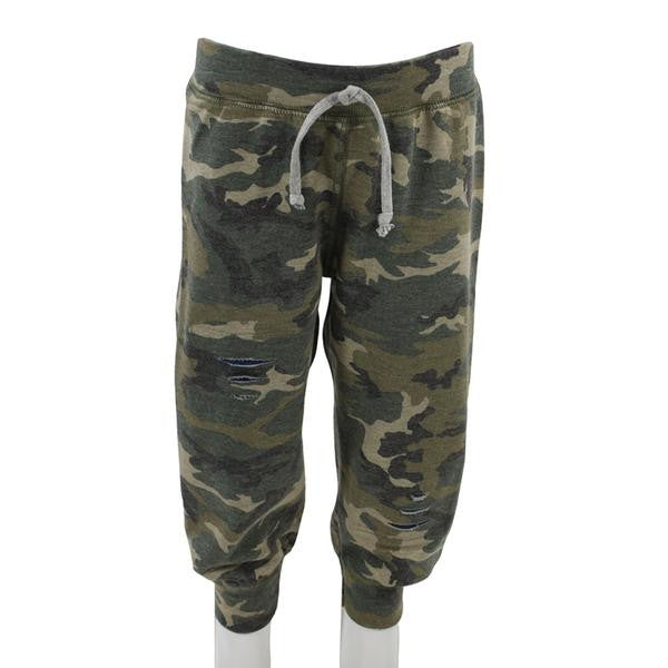 Camo Sweatpant Distressed - Denny's