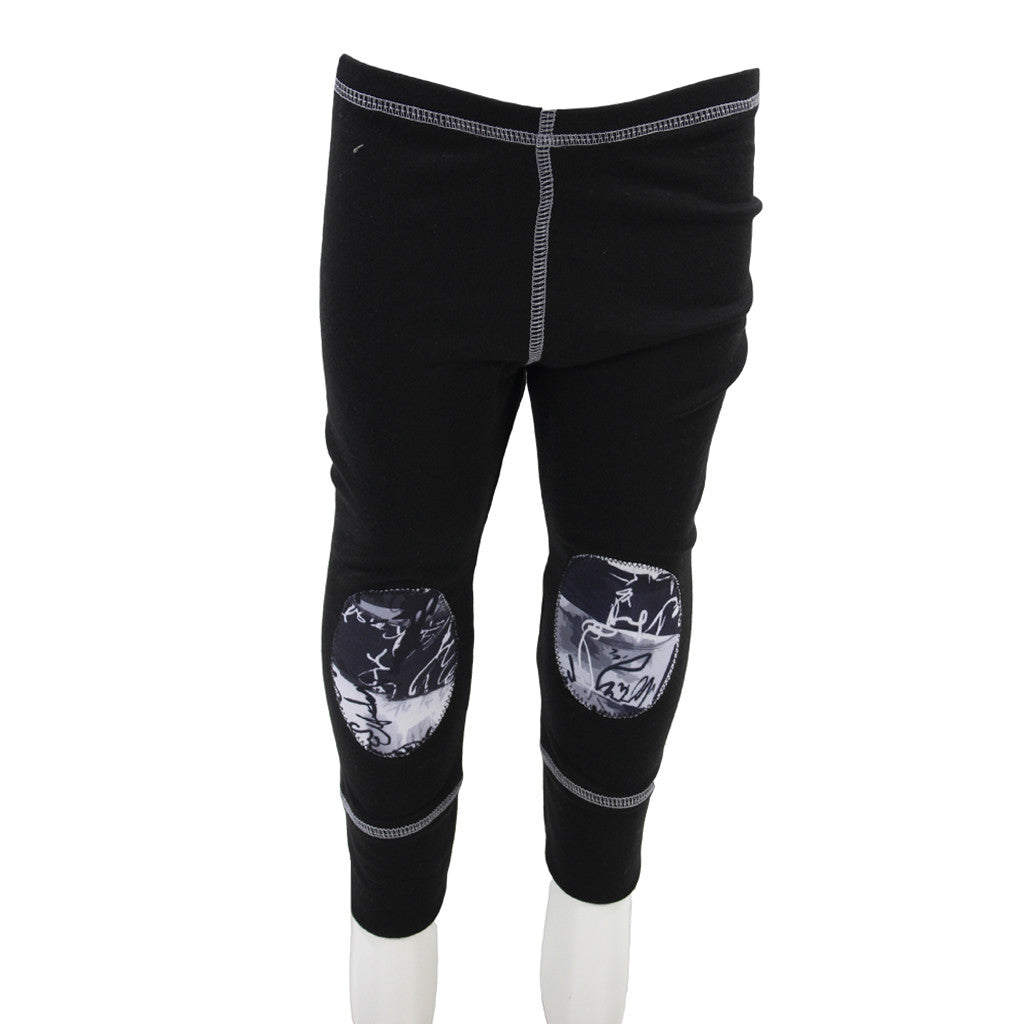 Pant with Graffiti Patch - Denny's
