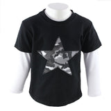 Layered Tee With Star - Denny's