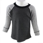 Raglan Charcoal/Grey With Stars - Denny's
