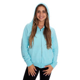 Snow Heather French Terry Zip Hoodie - Denny's