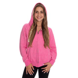 Snow Heather French Terry Zip Hoodie - Denny's