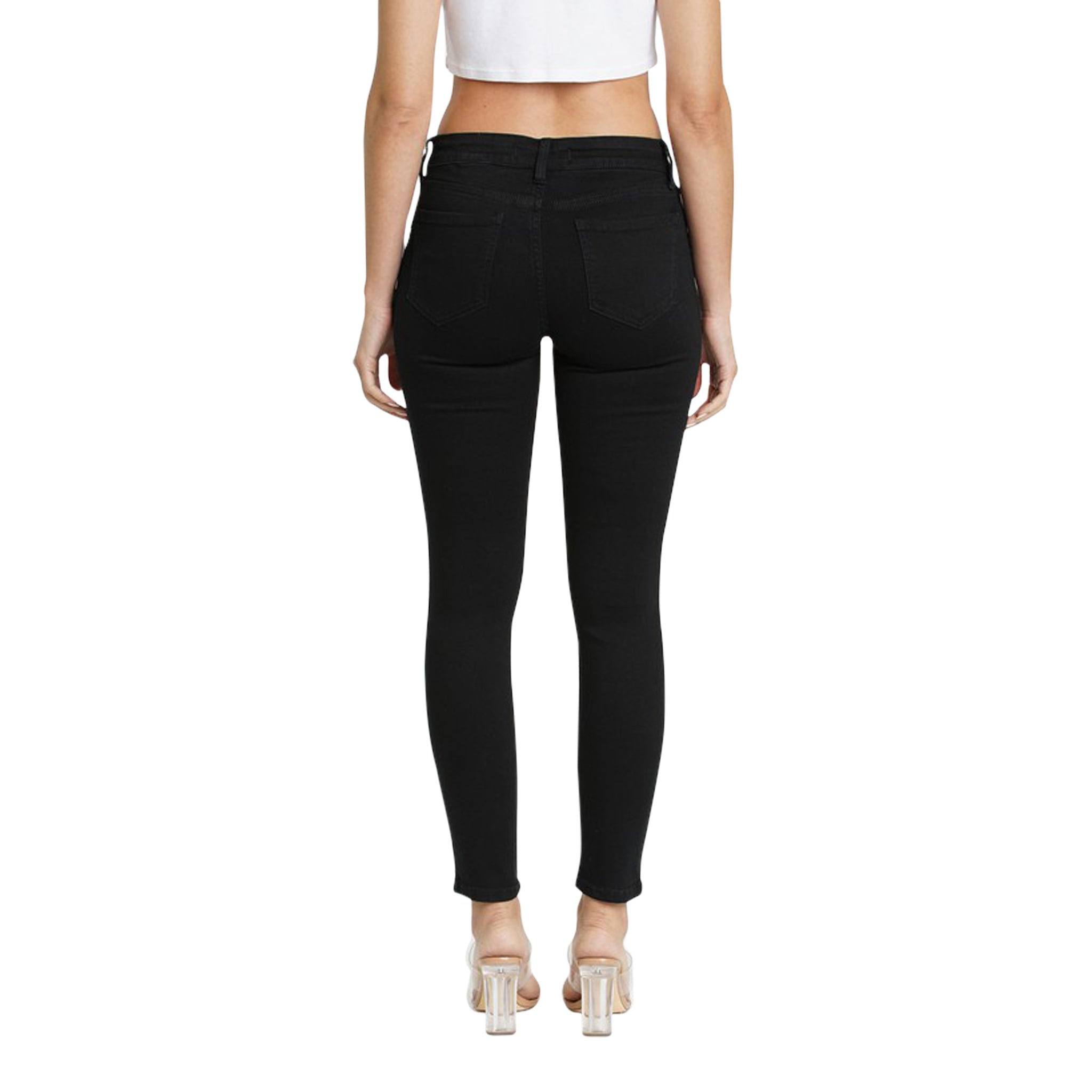 Jude Mid Rise Skinny Jean - Denny's
