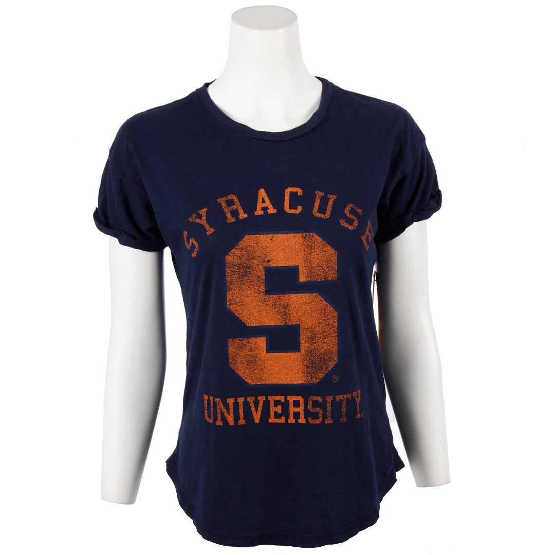 Short Sleeve Roll Sleeve T with Syracuse - Denny's