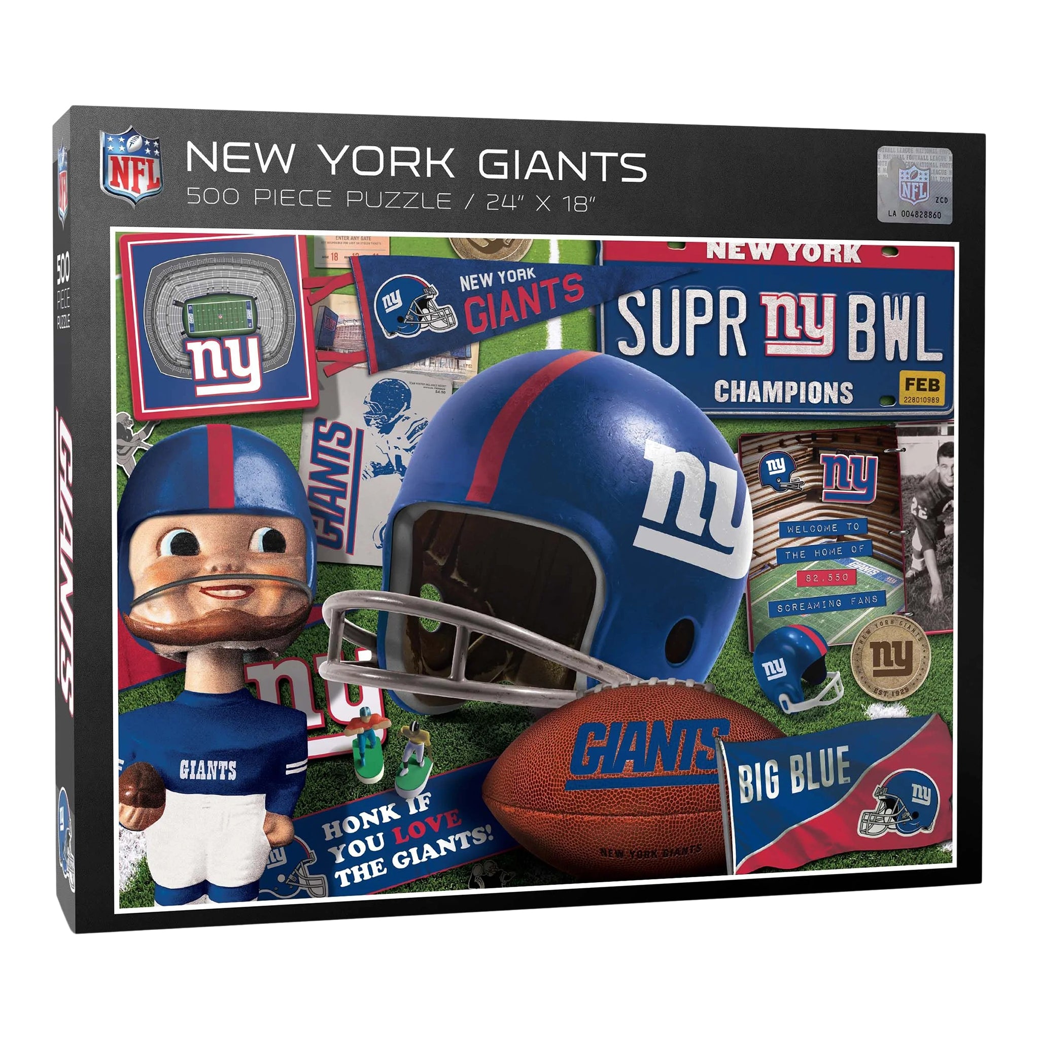 NY Giants 500 PC Puzzle - Denny's