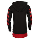 Layered Stripe Hoodie - Denny's