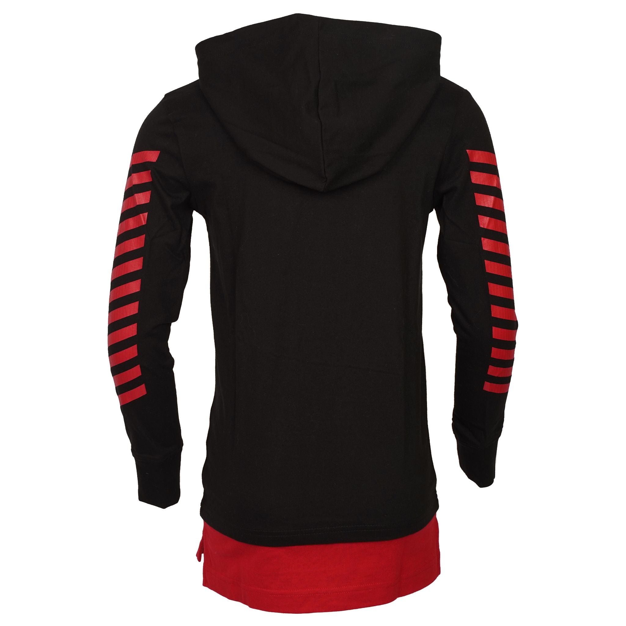 Layered Stripe Hoodie - Denny's