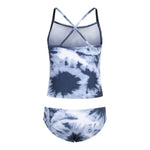 2pc Tie Dye Banded Tankini - Denny's