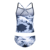 2pc Tie Dye Banded Tankini - Denny's