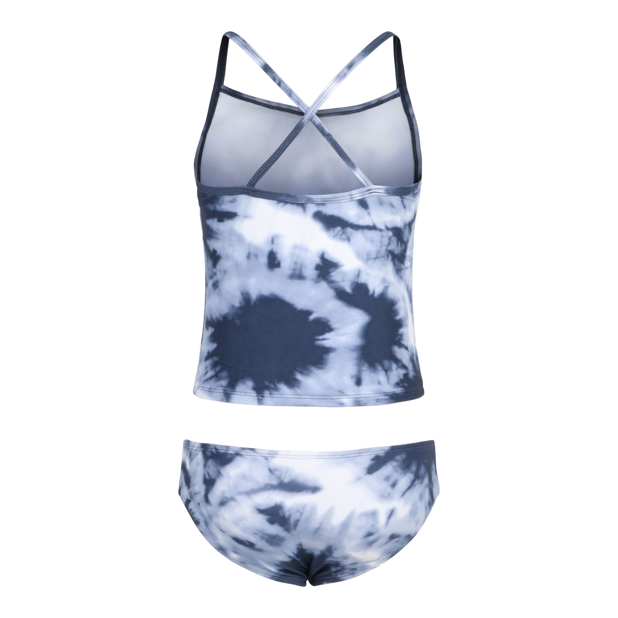 2pc Tie Dye Banded Tankini - Denny's