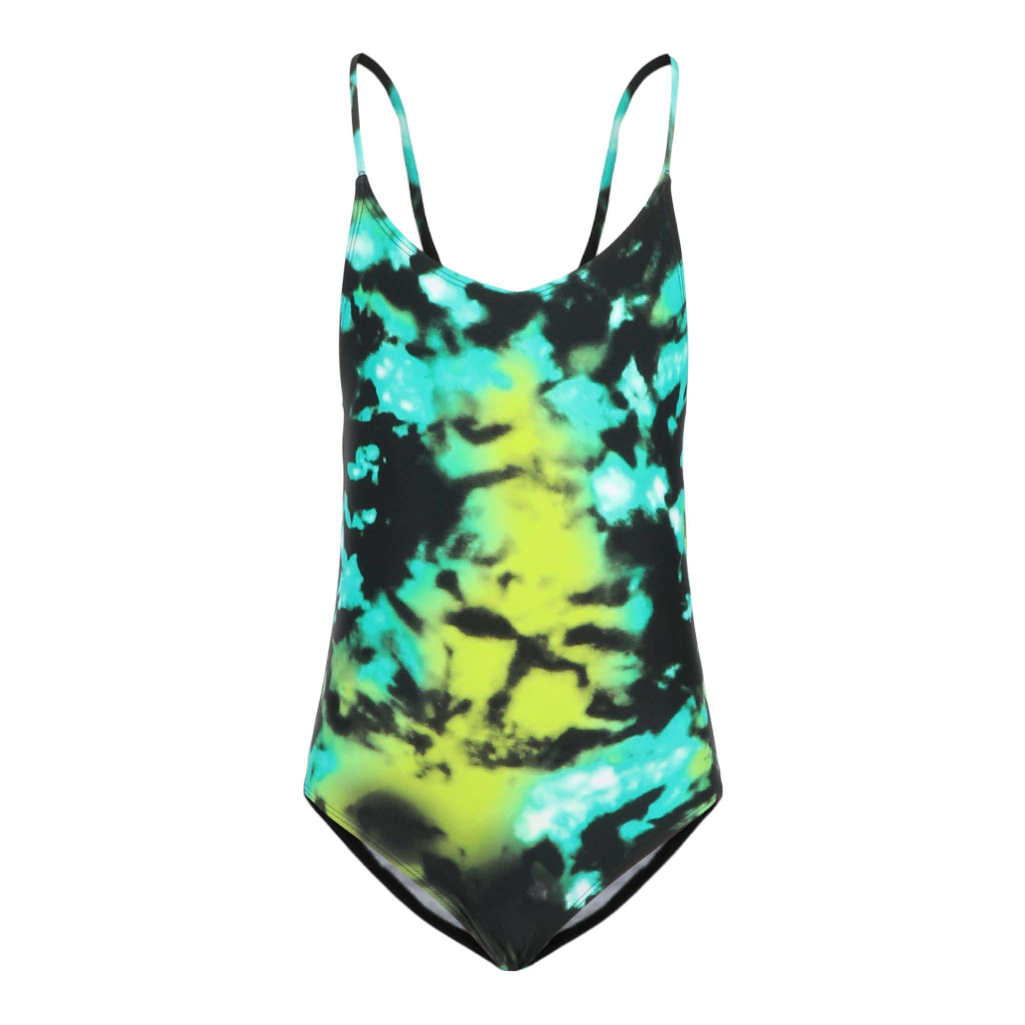 1pc Hurricane V-neck Tie Dye Bathing Suit - Denny's