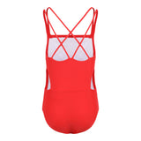 1pc Cut Out Sides Bathing Suit - Denny's