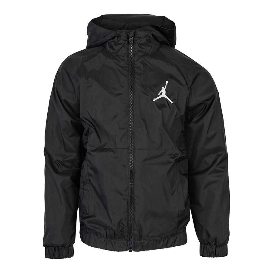 Jordan windbreaker black and white online