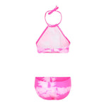 2pc Tie Dye Beach Girl Halter Bikini - Denny's