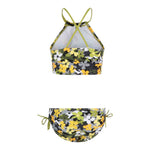 2pc Garden Camo Halter Tankini - Denny's