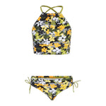 2pc Garden Camo Halter Tankini - Denny's