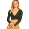 Ribbed Crop Henley - Denny's
