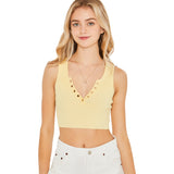 Snap Crop Tank - Denny's