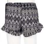 Aztec Ruffle Short - Denny's