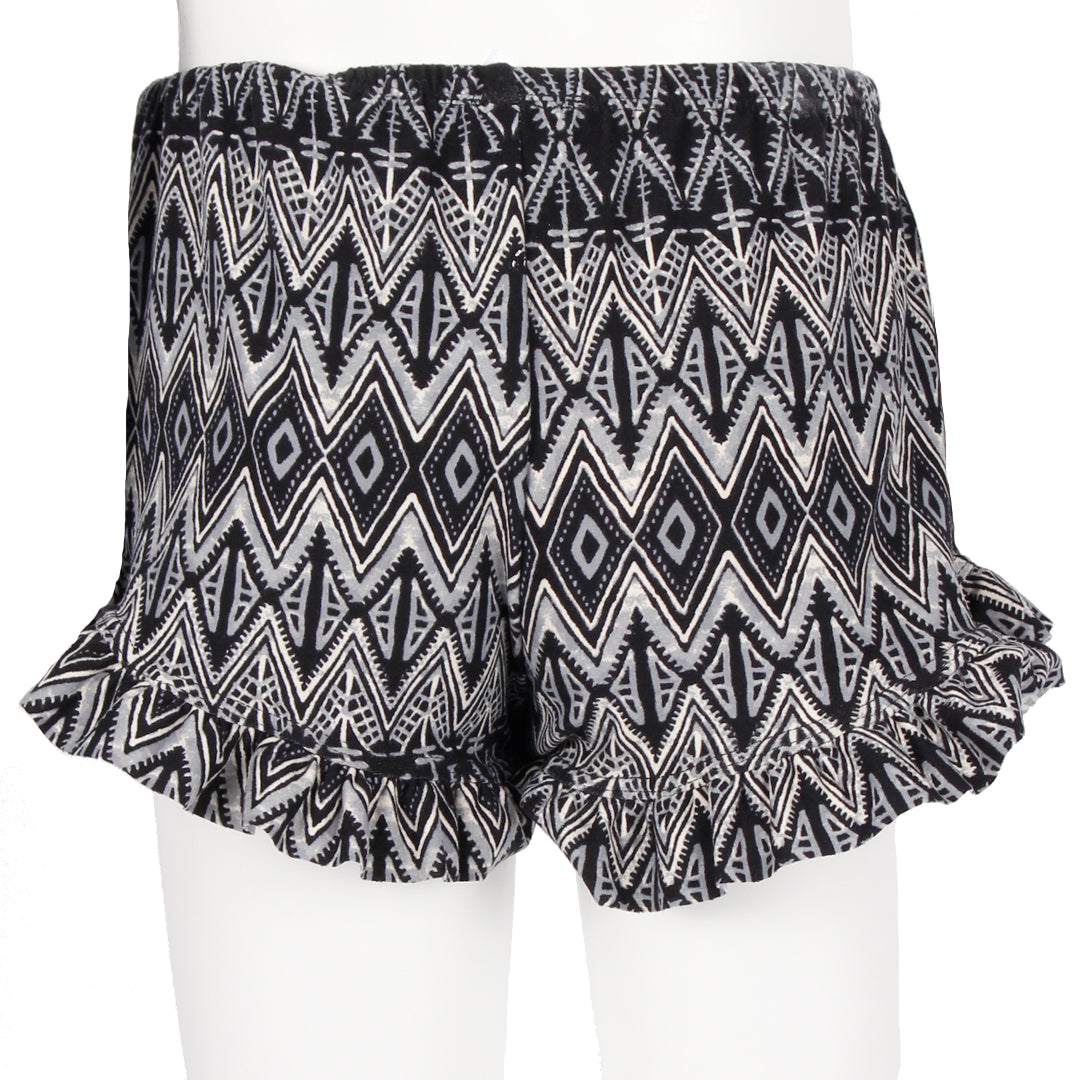 Aztec Ruffle Short - Denny's