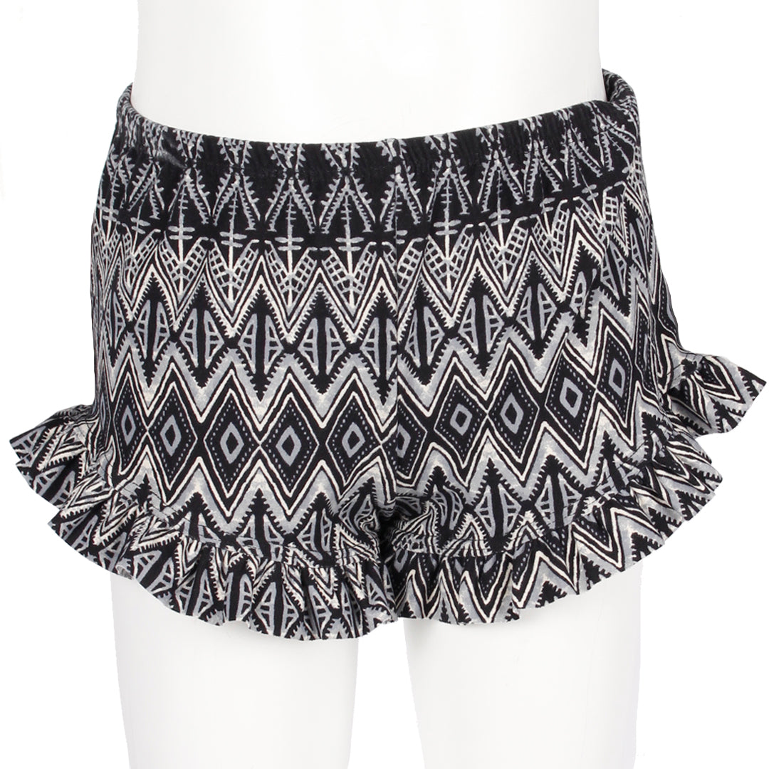 Aztec Ruffle Short - Denny's