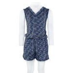 Stripe Romper - Denny's