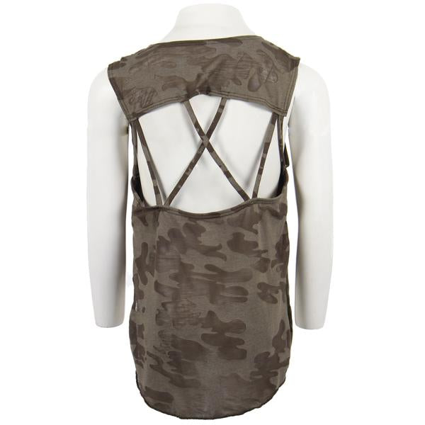 Cage Back Tank - Denny's