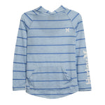 Stripe Cloud Slub Jersey Hoodie - Denny's