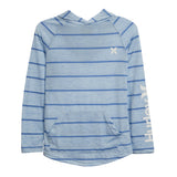 Stripe Cloud Slub Jersey Hoodie - Denny's