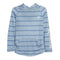 Stripe Cloud Slub Jersey Hoodie - Denny's
