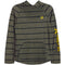 Stripe Cloud Slub Jersey Hoodie - Denny's