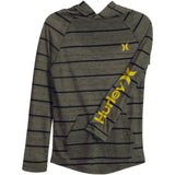 Stripe Cloud Slub Jersey Hoodie - Denny's