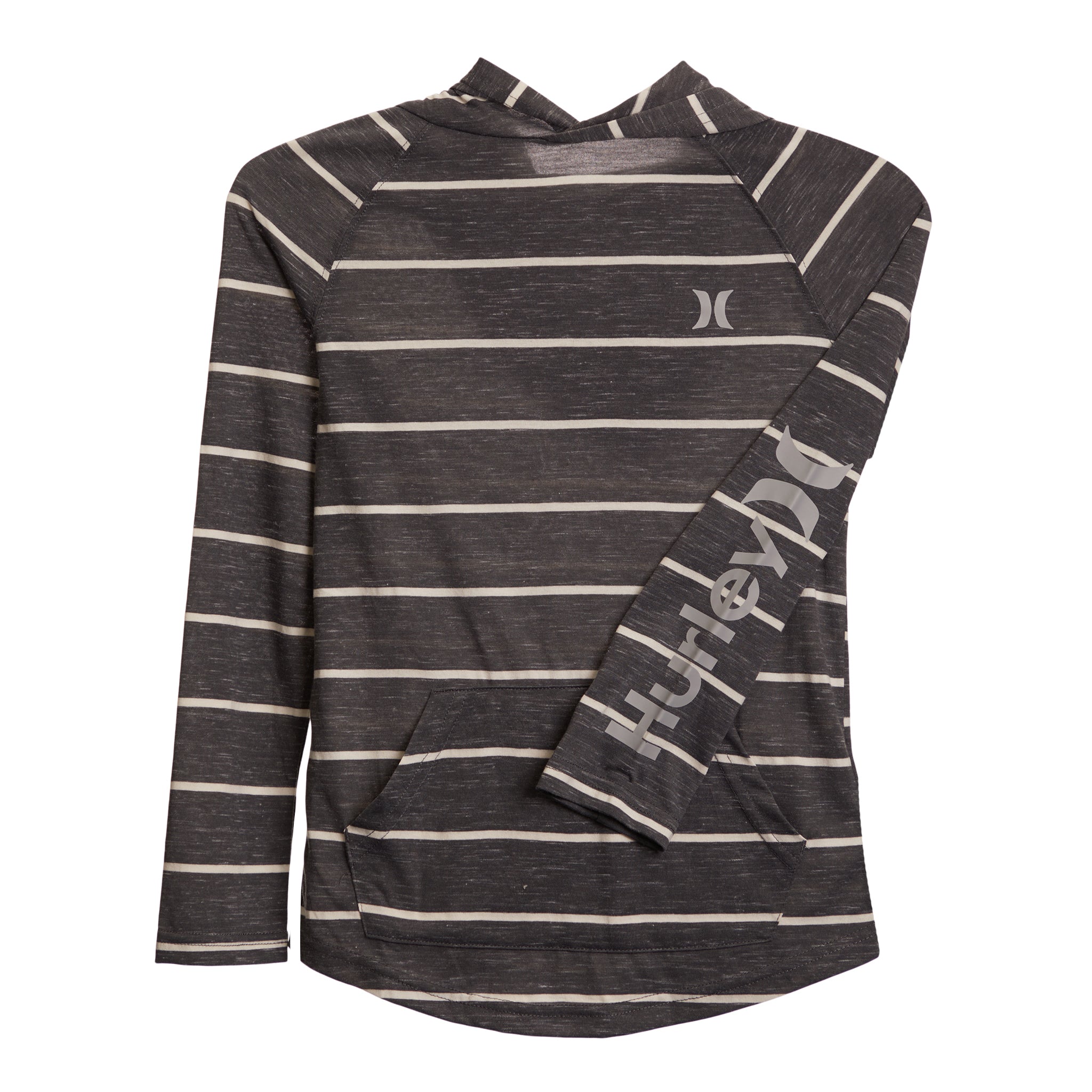 Stripe Cloud Slub Jersey Hoodie - Denny's