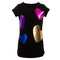 Short Sleeve Dress with Foil Hearts - Denny's