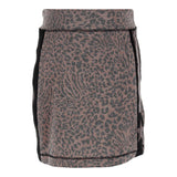 Leopard Skirt with Black Stripe - Denny's