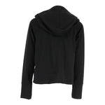 Crop Top Hoody with Metallic Stars On Band - Denny's