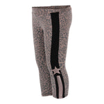 Leopard Legging with Black Stripe On Side - Denny's