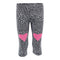 Leopard Legging with Pink Hearts on Knee - Denny's