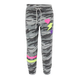 Camo Sweatpant with Neon Appliques - Denny's