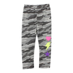 Camo Legging with Neon Appliques - Denny's