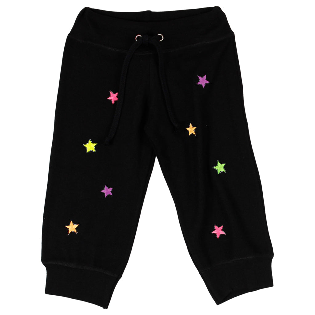 Hacci Jogger with All Over Neon Stars - Denny's