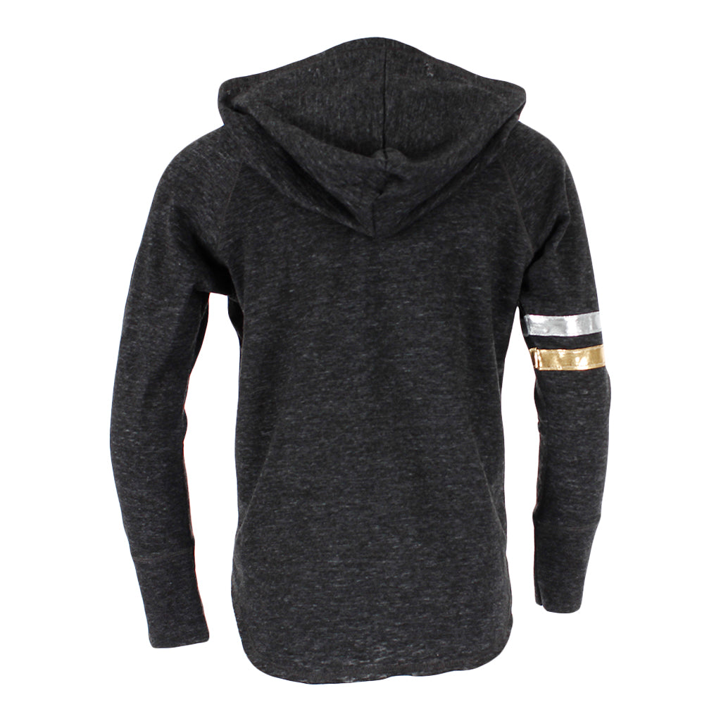 Long Sleeve Hoody with Metallic Stars - Denny's