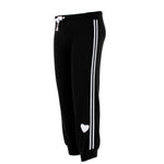 Hacci Pant with Black/White Stripe & Athletic Heart - Denny's