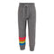 Hacci Sweatpant with Neon Stripe Bottom - Denny's