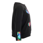 Long Sleeve Sweatshirt with Tie Dye Hearts - Denny's