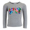 Long Sleeve Top with Tye Dye Love - Denny's