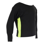 Sweatshirt with Neon Stripes Down Side - Denny's