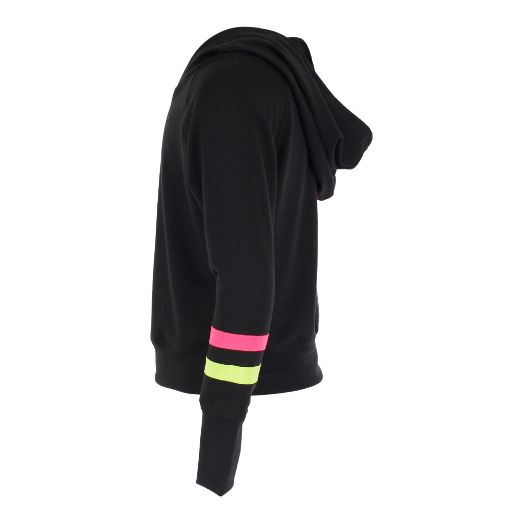 Long Sleeve Hoody with Neon Stripes - Denny's