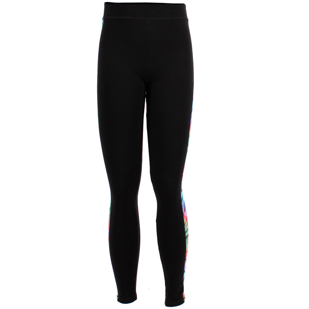 Legging with Tie Dye Stripe Down Side - Denny's