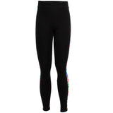 Legging with Tie Dye Stripe Down Side - Denny's